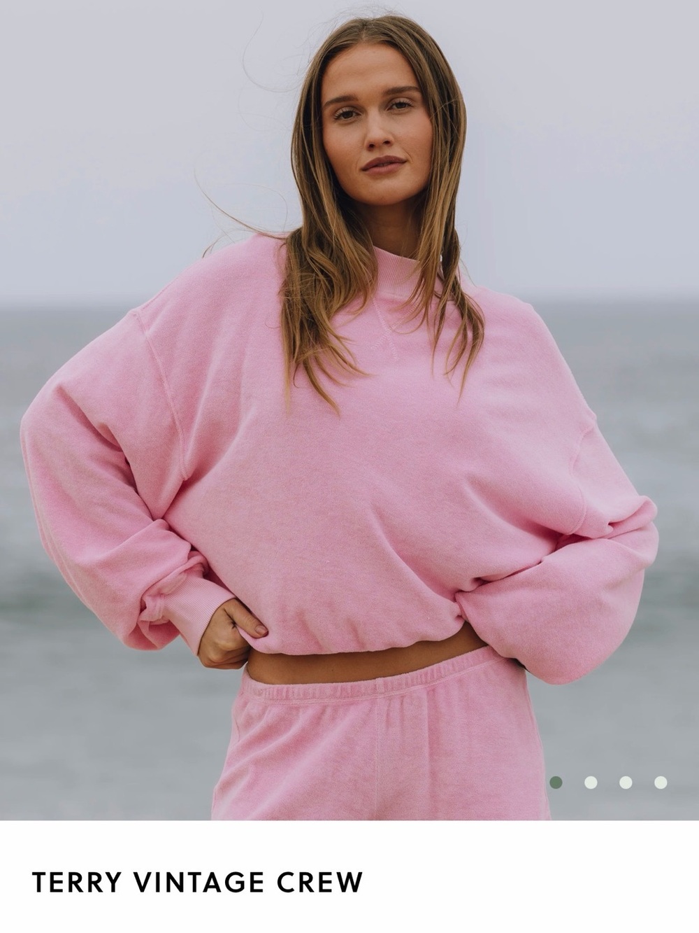 Daily Drills Pink Cowl & Turtleneck Sweater